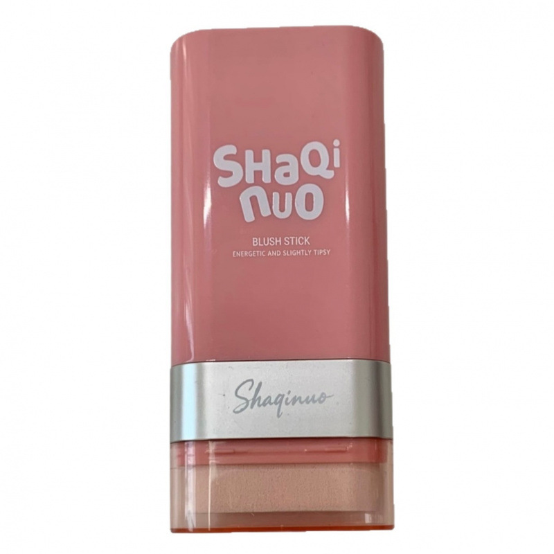 SHAQINUO vigoroso micro-corrosión barra de rubber natural baja saturación color hinchazón coreano doble blush maquillaje de belleza transfronterizo