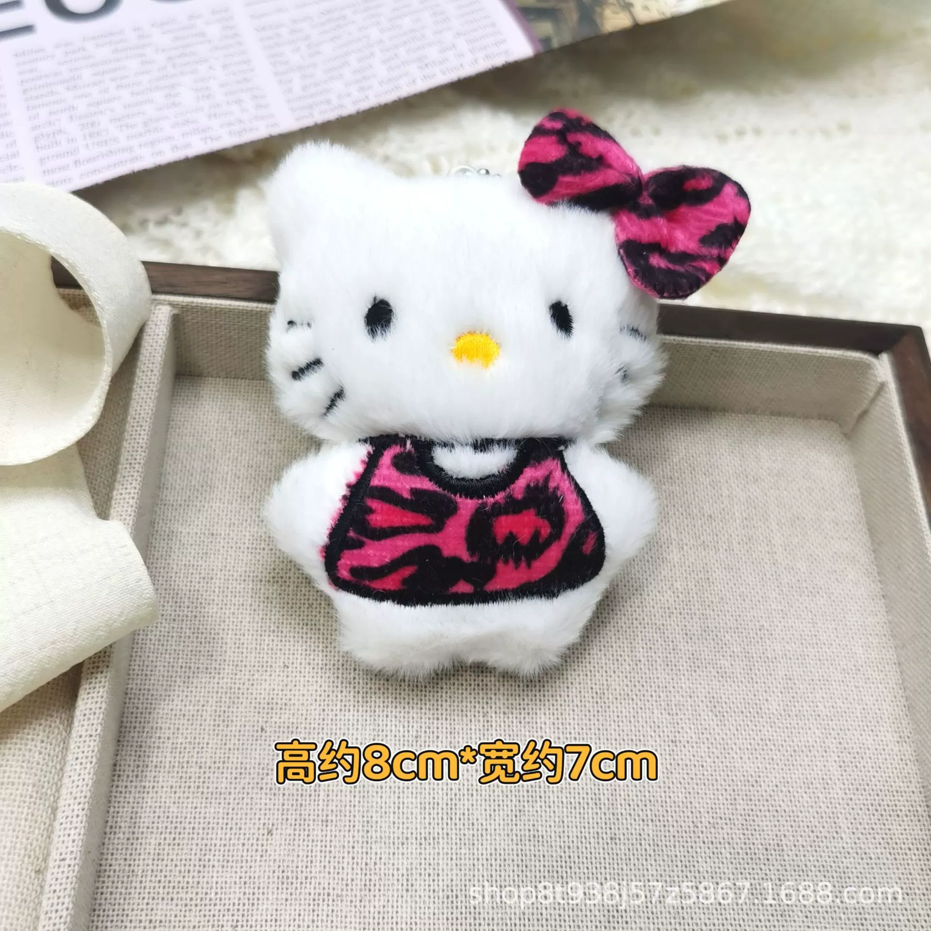 Pendant, doll, cute keychain, bag, kitten, DIY