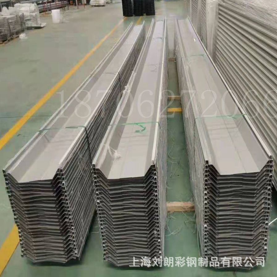 南通厂家供应工业厂房屋顶瓦 彩钢瓦、角弛彩钢瓦、475型角弛防水