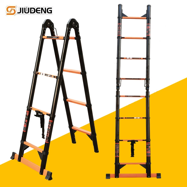 Jiudeng Multi functional telescopic ladder and zigzag ladder
