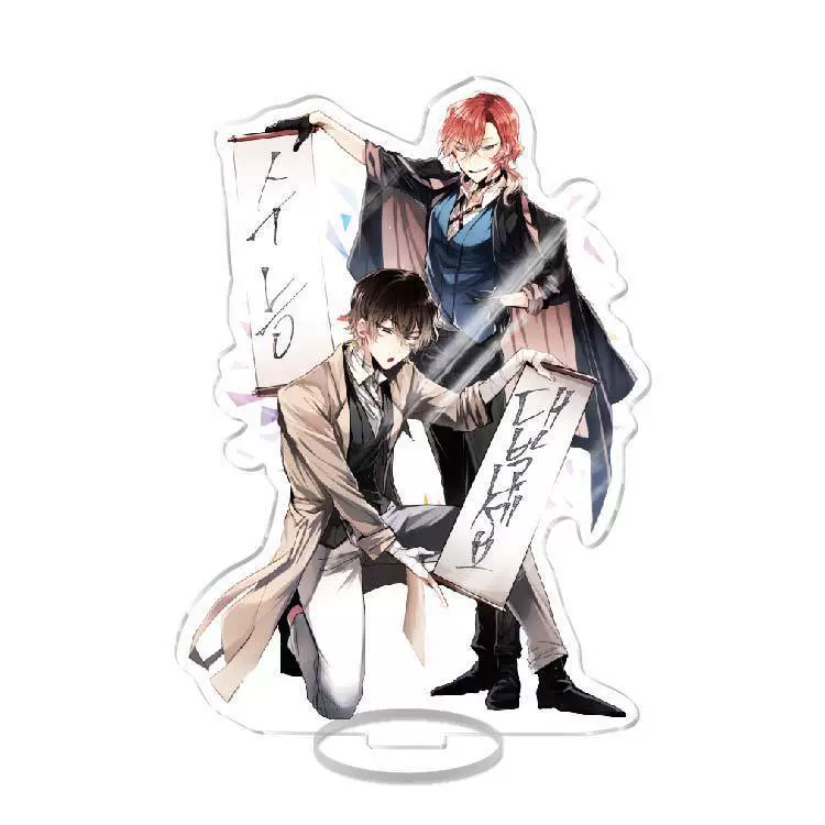 Wen Hao Kano Daci Dai Dai Dai Dai Dazaichun Akutagawa Dragon двойносторонний подставка - настольный декоративный элемент из аниме Yayli