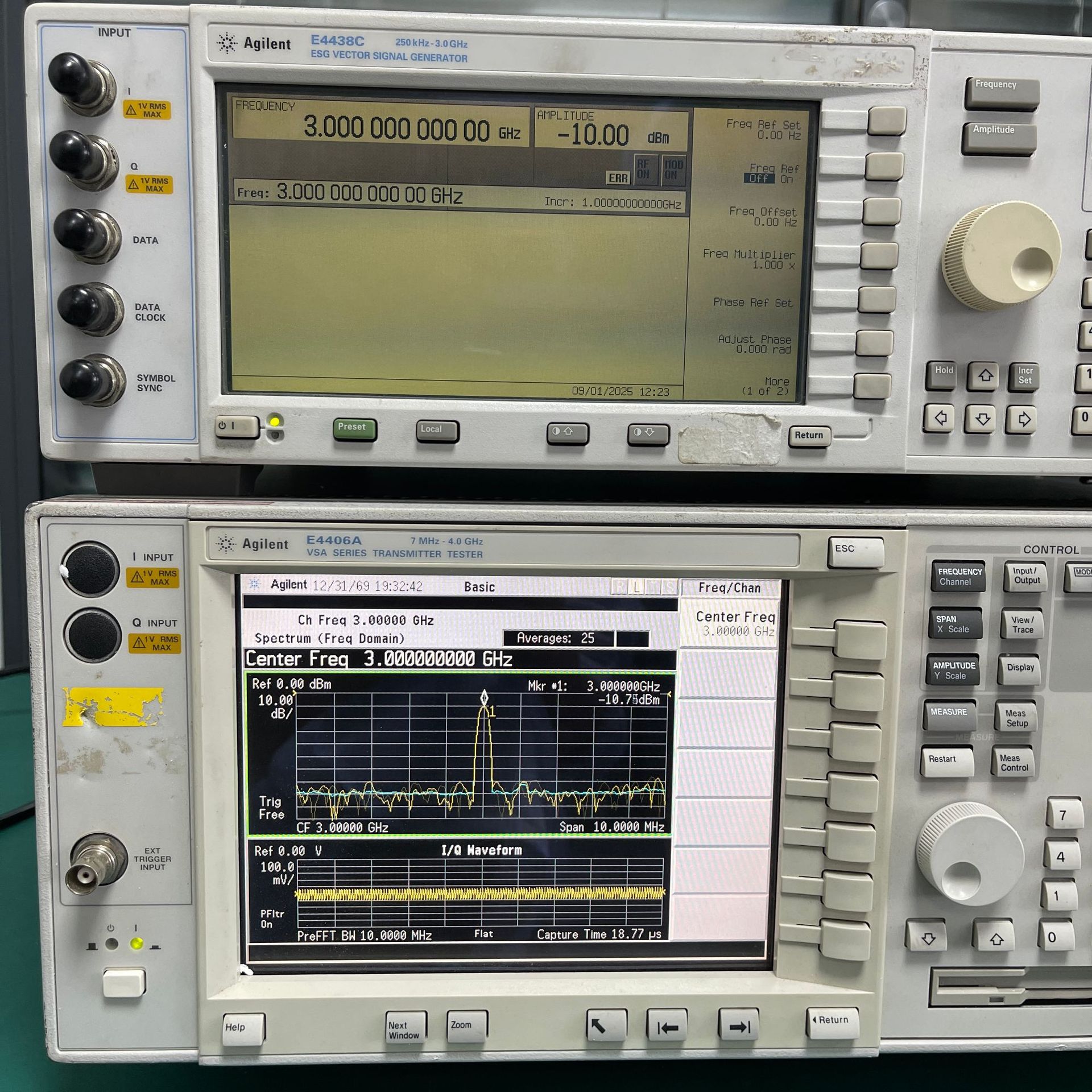 美国二手Agilent（安捷伦）E4438C ESG矢量信号发生器高频