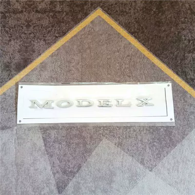 Model 3 and Model Y, Car logo - standard-high-end-electroplating-modelx-one-piece