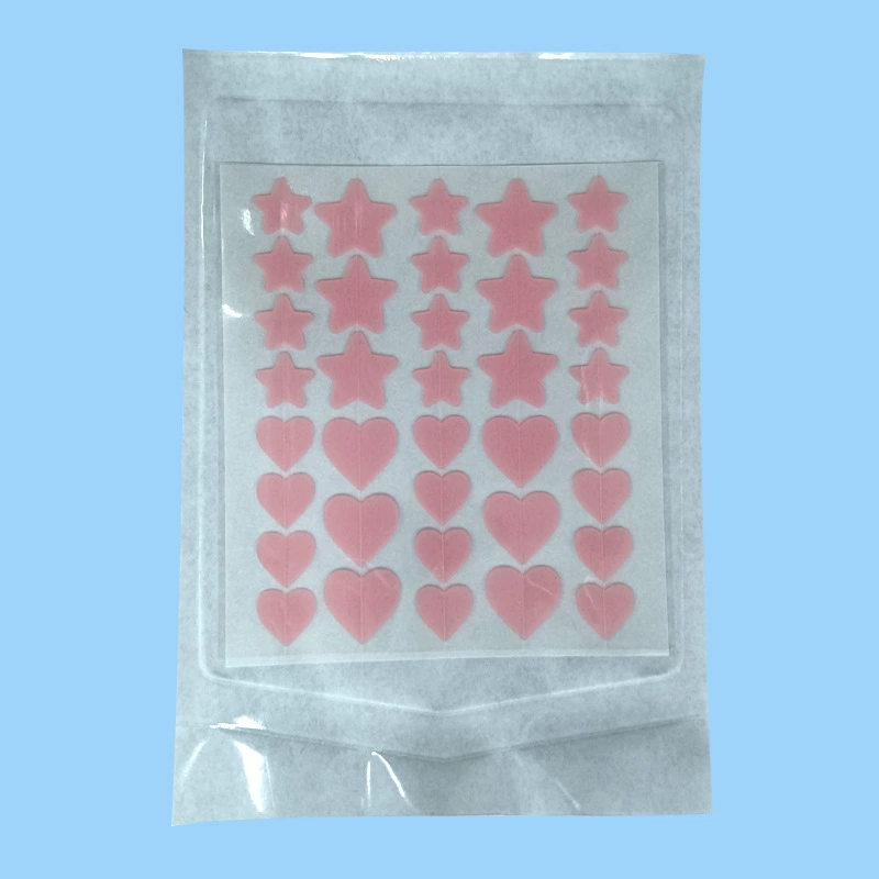 Подложки Acne Patch Genuine — наклейки для акне Hydrocolloid звезды, 40–51 шт, цветной консилер