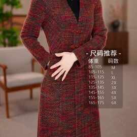 新品雪狐绒假俩件优雅礼服裙子妈妈装秋冬新款气质减龄收腰连衣裙