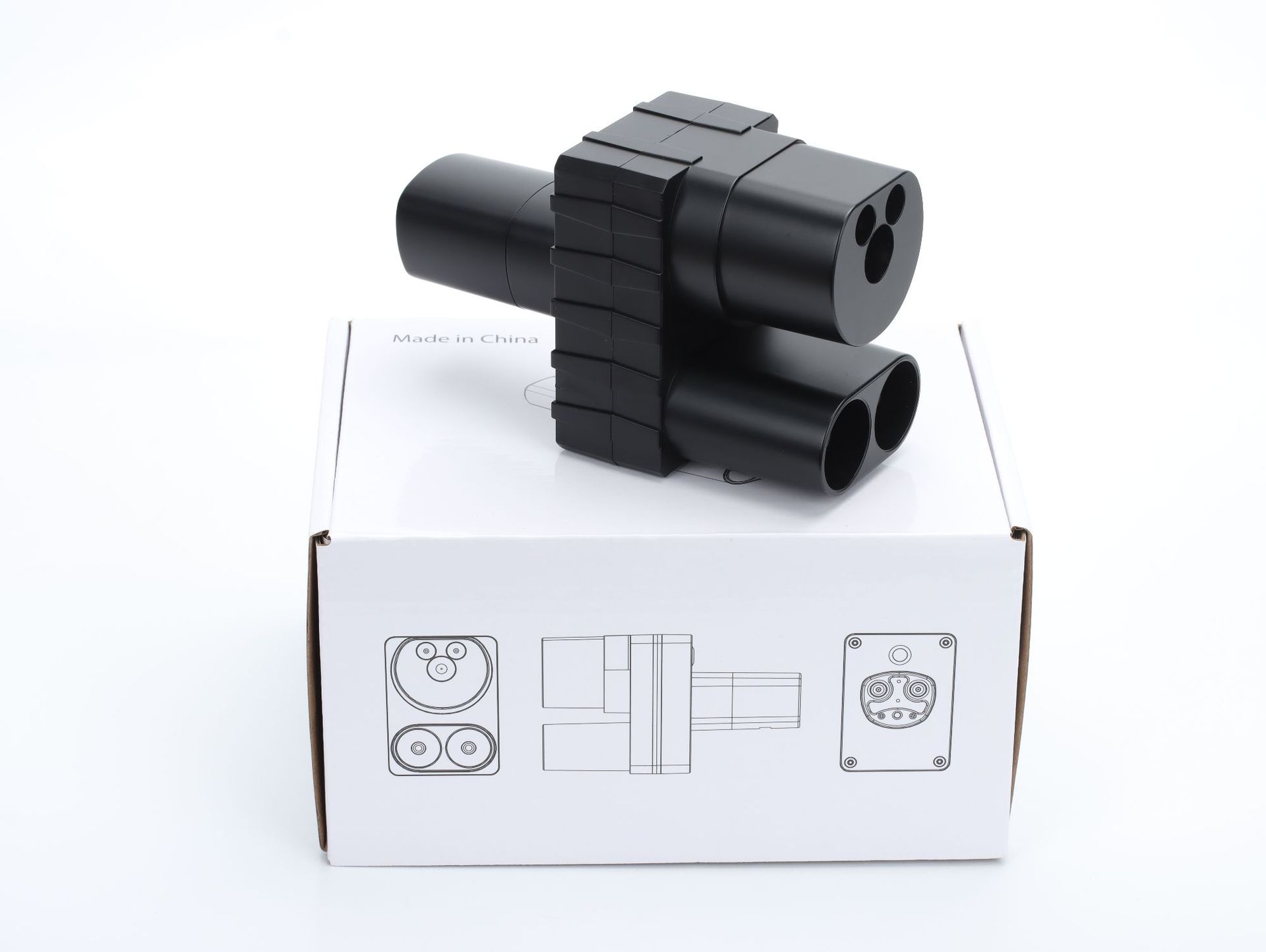 St-E054 New Energy Electric Vehicle Ccs2 to Tesla Converter Nacs Car Charging Adapter Dc Direct Current On-Board Adapter