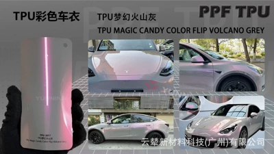 a 5-Year Warranty, Casting-Grade, Automotive Film - 15215m-5-years-warranty-tpu-fantasy-volcanic-ash-water-sticker