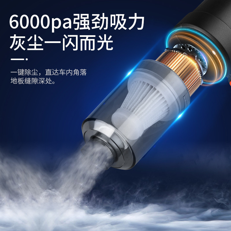 車用掃除機、ハンドヘルドミニ車用掃除機、大吸引ワイヤレスダストブロワー、小型ペット用ヘアアブソーバー|undefined
