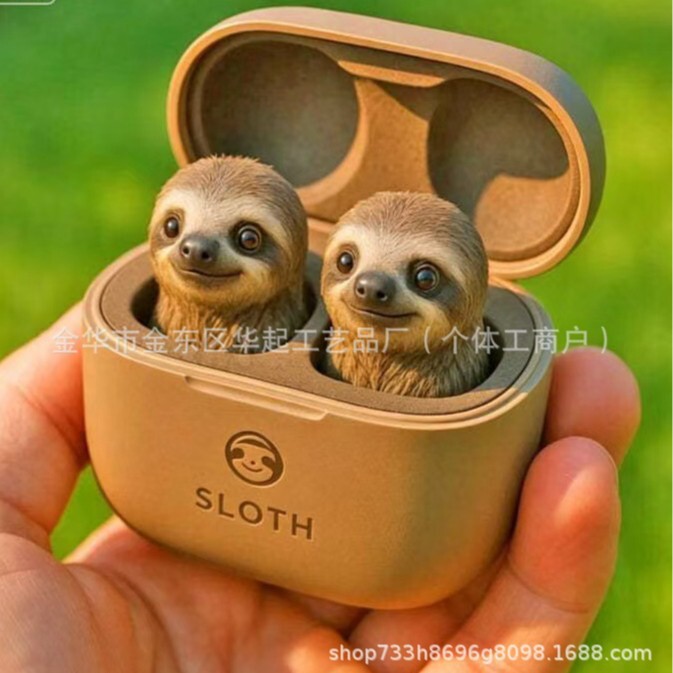 Cross-Border Cute Animal Shaped Bluetooth Earbuds Novel Frog-Shaped Bluetooth Earphones Cross-Border Cute Animal Shaped Bluetooth Earbuds Novel Frog-Shaped Bluetooth Earphones