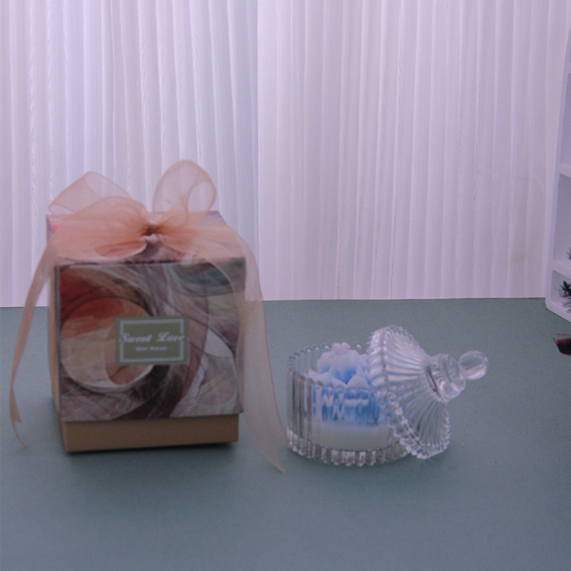 HYDERNEYE Fragrance Cup Mongolian Fragrance Cup Caja de regalo cálida simple romántica regalo de cumpleaños