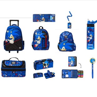 Australian Smiggle Kidsren's Schoolbag Sonic Large Cartoon Backpack Large Capacity Backpack for Men and Women
