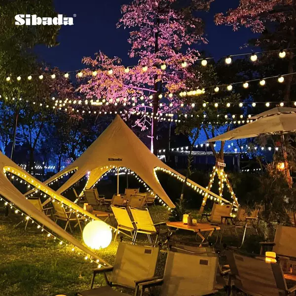 Spartan Camping Large Camping Camp Sunscreen Sanfeng Wanzhong Mountain Lotus Sunscreen Waterproof Tent