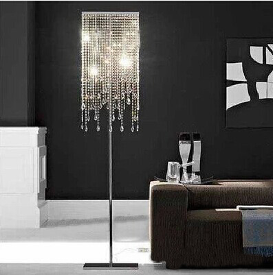 Factory wholesale crystal floor lamp living room lamp bedroom study bedside lamp floor lamp L2011
