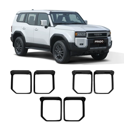 Suitable for Toyota's new Prado rearview mirror rain eyebrow domineering LC250 rain shield reflective mirror rain eyebrow (Rain shield)