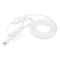 Светодиодная лента 5 В низкое давление сверхяркая батарея не подключается USB гибкая неоновая силиконовая атмосфера мягкая лампа