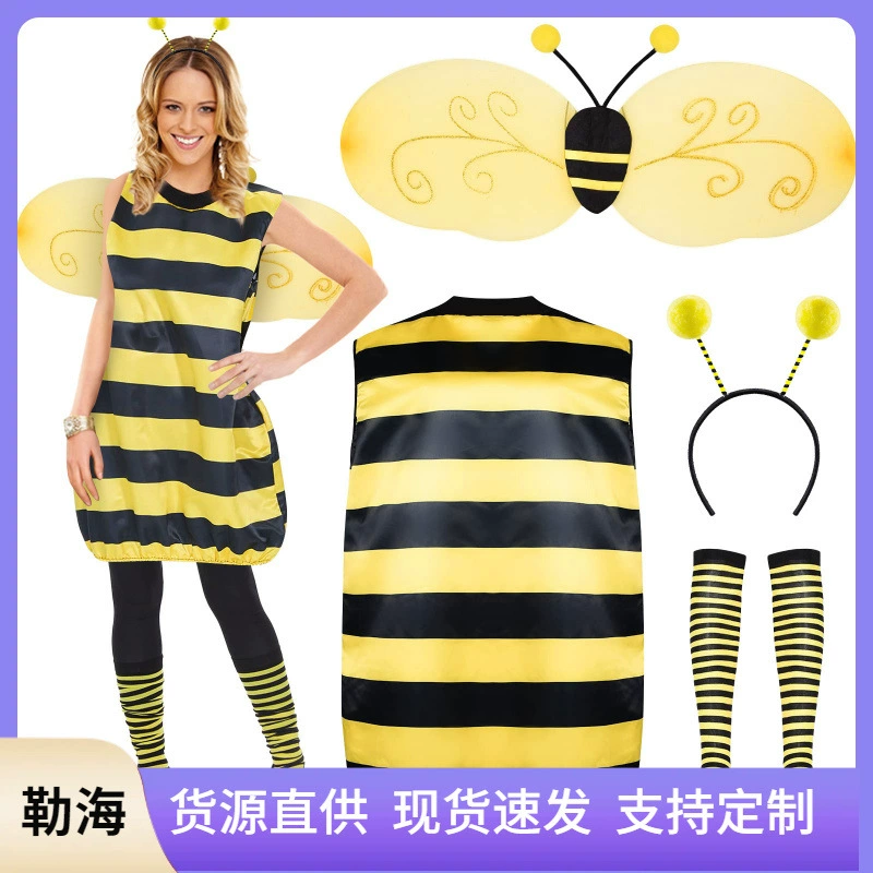 Хэллоуин взрослый божья коровка пчела ролевая пчела играет партию божья коровка COS костюм
