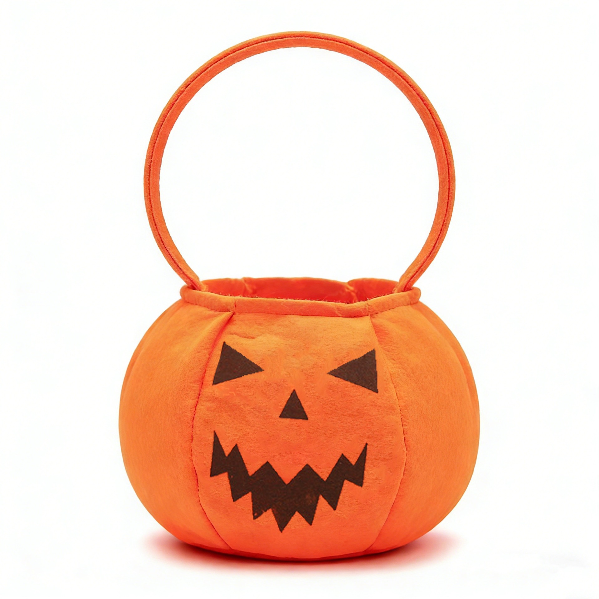Bolsa de dulces de Halloween portátil bolsas de calabaza tridimensionales para niños regalos props de fiesta de fantasmas brujas transfronterizas props de fiesta de fantasmas