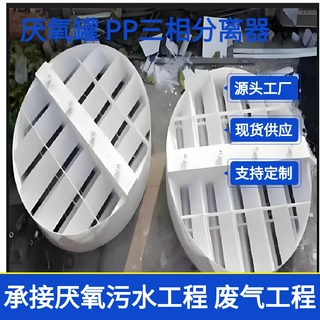 厌氧塔三相分离器 PP材质耐腐污水分离设备 工程配套非标定制