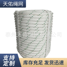 厂家供应双花编织涤纶绳 高空作业安全绳 电力绳 辅助安全绳
