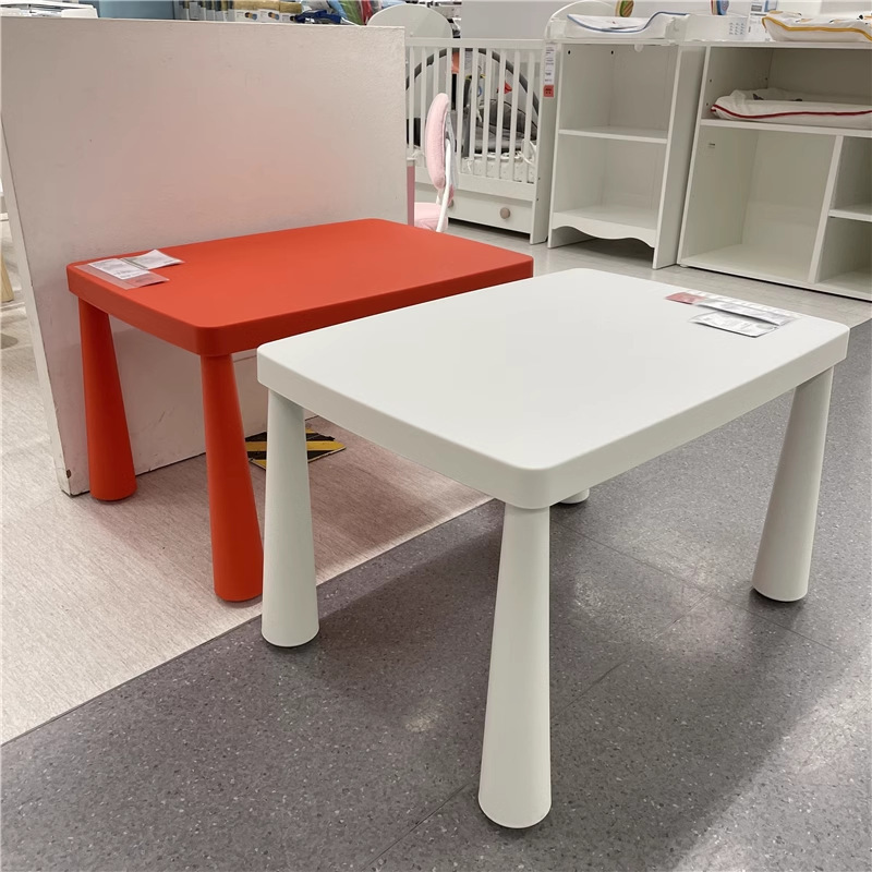 Marmot Children's Table and Chair Marmot Learning Table Baby Table Writing Table Square Table Game Table Toy Table