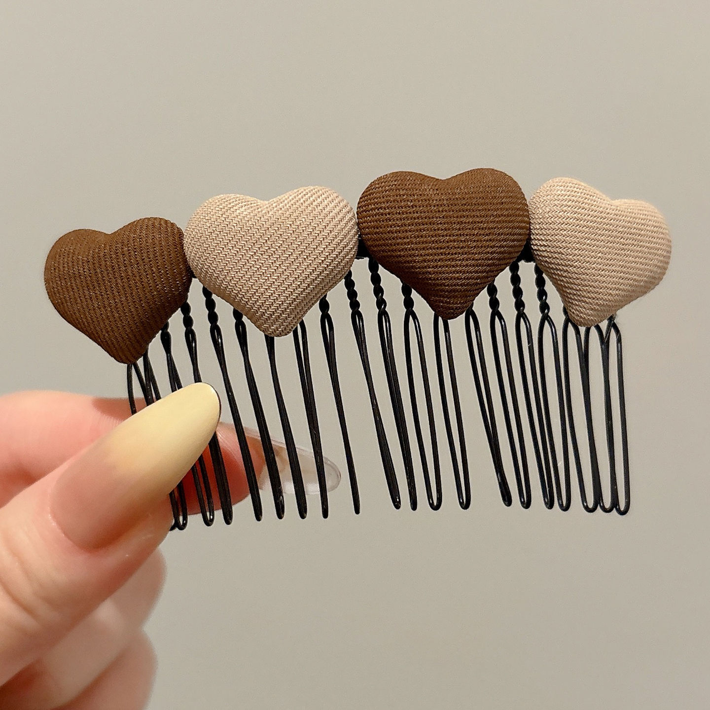 2025 nuevo cabello de chicas acabado artefacto de niños peinado de cabello de niña frente peinado de cabello de mar tarjeta de cabello tocado