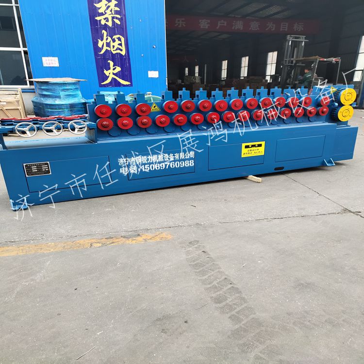 6-12型高速多轮三级钢调直机数控钢筋调直机飞剪切断机圆钢调直机