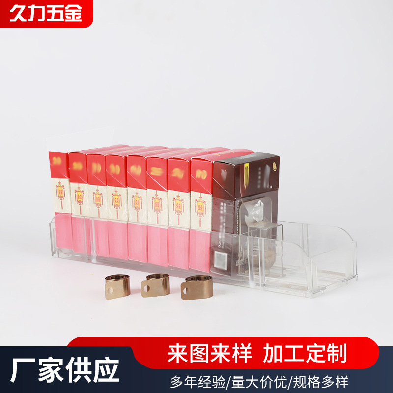301不锈钢推进器卷簧收线发条卷簧 香烟推进器货架变力拉簧