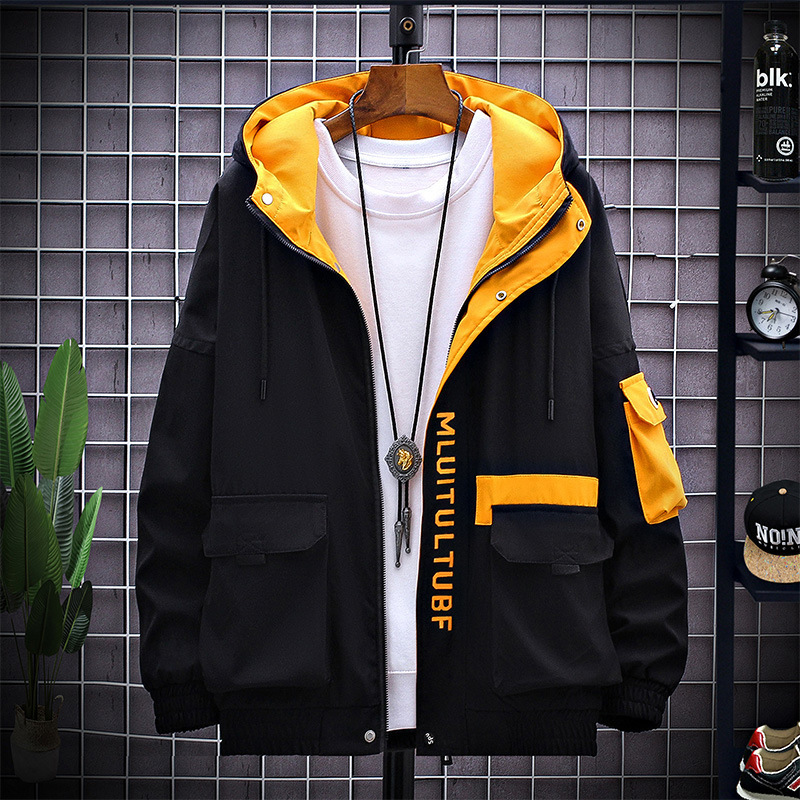 Workwear Coat Men's Spring and Autumn 2020 New Men's Coat Short Korean-style Trendy Men's Student Jacket Upper Clothes Workwear Coat Men's Spring and Autumn 2020 New Men's Coat Short Korean-style Trendy Men's Student Jacket Upper Clothes