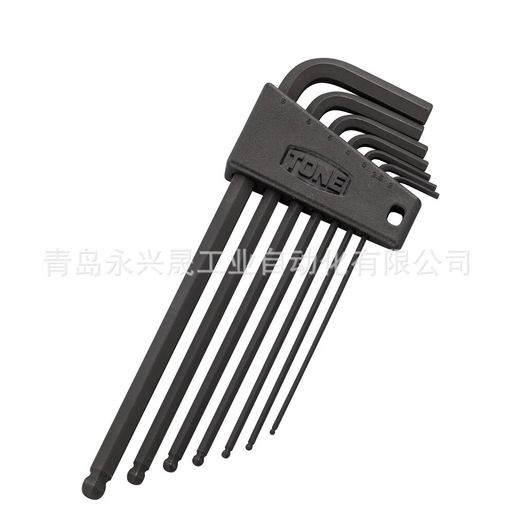 日本前田TONE 长圆头L型扳手套装  BPL700