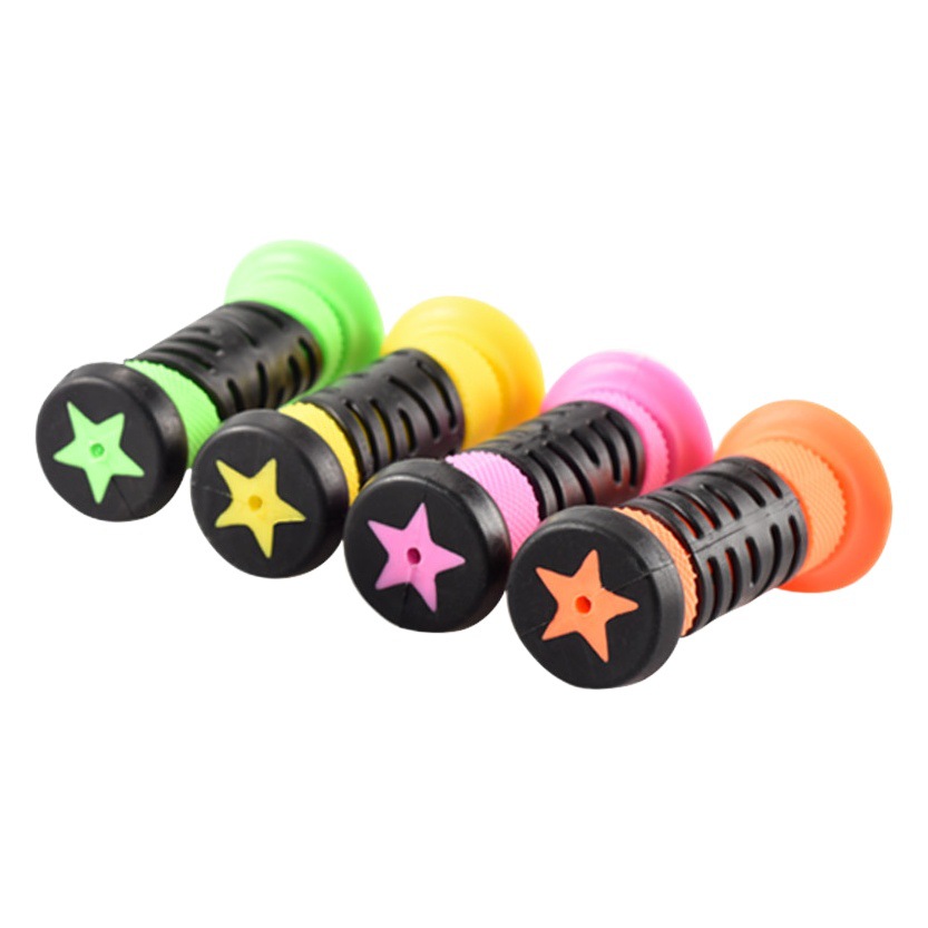 Cubierta de mango de bicicleta para niños guantes de mango scooter equilibrio mango de coche cubierta de la manija accesorios colección completa cubierta de goma universal