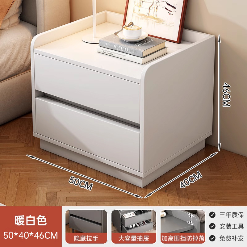 Mesita de noche moderno minimalista Nuevo Hogar dormitorio mesita de noche rack de almacenamiento simple gabinete cabecera pequeño armario