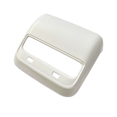 Suitable for Tesla Model 3/Y armrest box rear air vent protective cover rear seat anti-kick panel interior accessories (Car interior film) - 3y-rear-exhaust-air-mask-matte-white