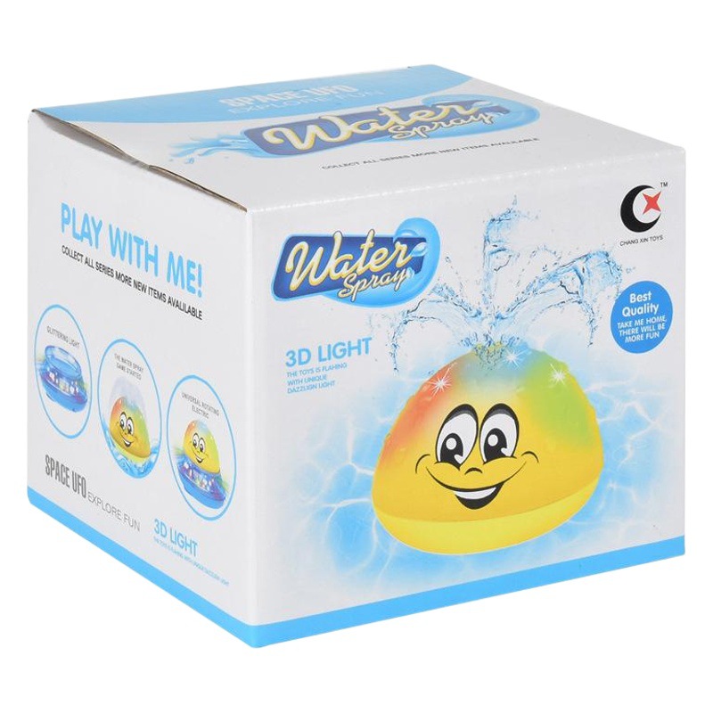 Baby bath toys electric induction water spray ball baby bathroom swimming boys and girls TikTok water and land play