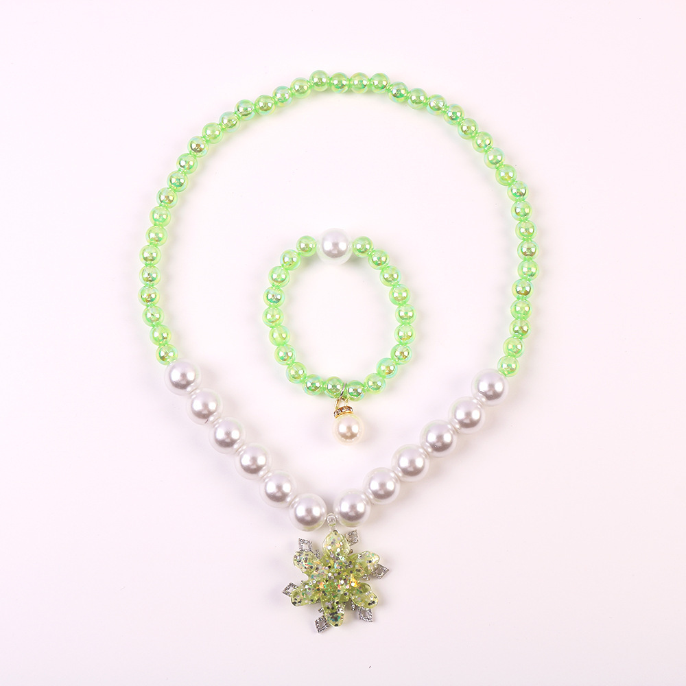 그린눈송이 2종세트 [투명가방]