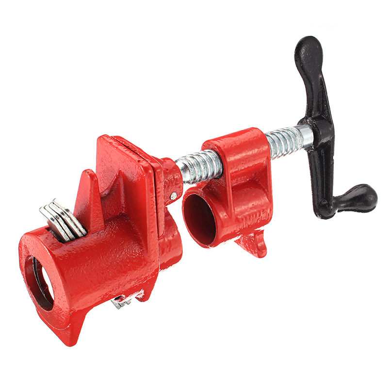 1/2四3/4六分重型手摇立式固定夹木工拼板夹子拼版夹具管夹器通用