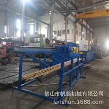 生产自动送料调直机 金属铜棒材滚光矫直机抛光机 可定制