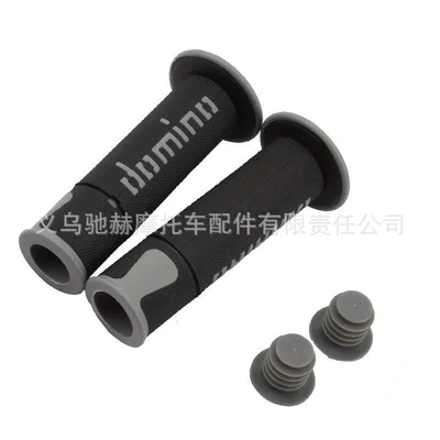 Domino Handlebar Grips Are | Motorcycle Handle Cover - cj-010-gray