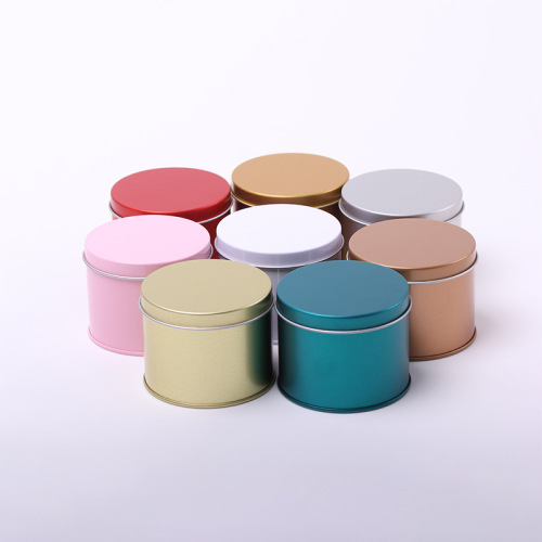 马口铁圆形铁罐饰品包装罐数码电子产品磁铁魔方包装礼品铁盒