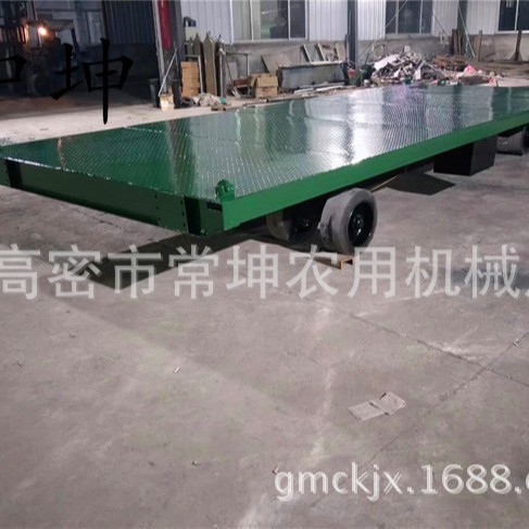 厂家供应  20尺集装箱平板拖车   厂内转运车  量大从优