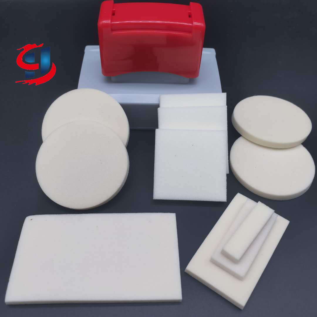 厂家供应高密度打印机墨盒储墨海绵 印章印台吸油吸墨压缩海绵