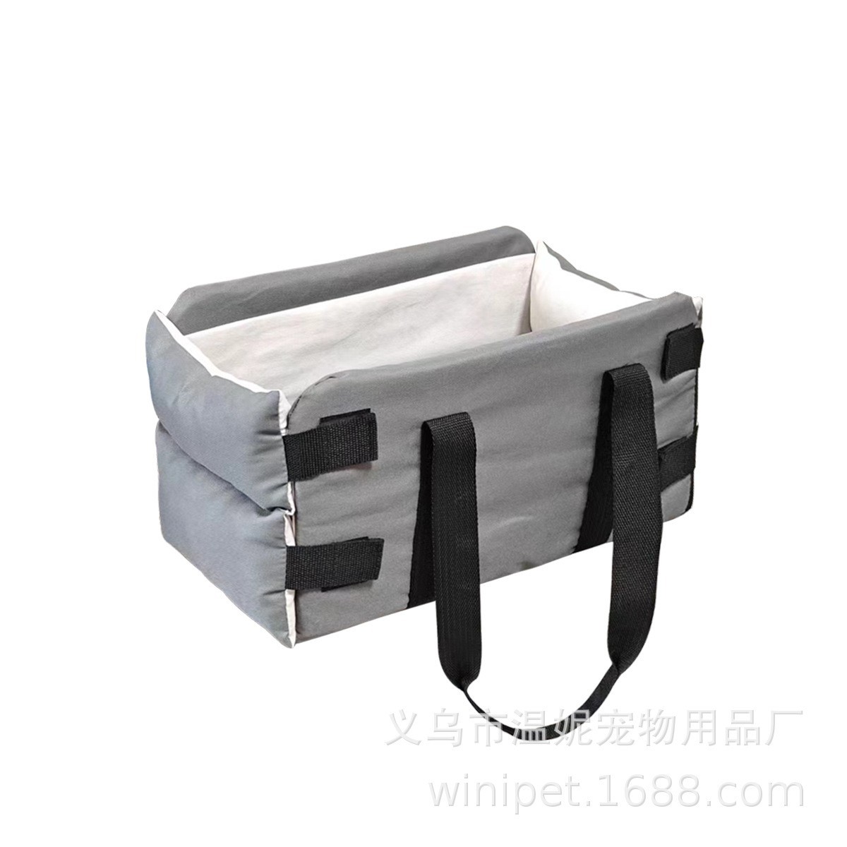 Suministros transfronterizos para mascotas invierno nueva consola central apoyabrazos nido coche nido estera perro gato perro fuera mochila entrega