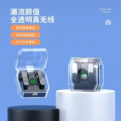新型私モード騒音低減透明金k10 k20 k30タッチデジタル表示付きスポーツイヤホン工場直販