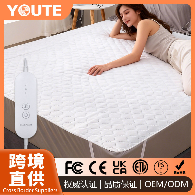 Cross-Border Direct Supply Double Automatic Power-Off Electric Mattress Washable Household Winter Large Adjustable Temperature Electric Blanket for Lower Bunk Cross-Border Direct Supply Double Automatic Power-Off Electric Mattress Washable Household Winter Large Adjustable Temperature Electric Blanket for Lower Bunk