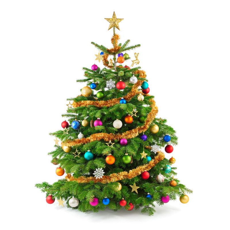 Navidad clásica decoración de árbol de Navidad colgante cinta de lana fiesta de cumpleaños escena de boda tira tira