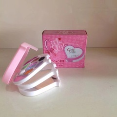 【跨境】恬雅三層彩妝盒多色彩妝套裝T5002化妝品眼影盒組合彩盤