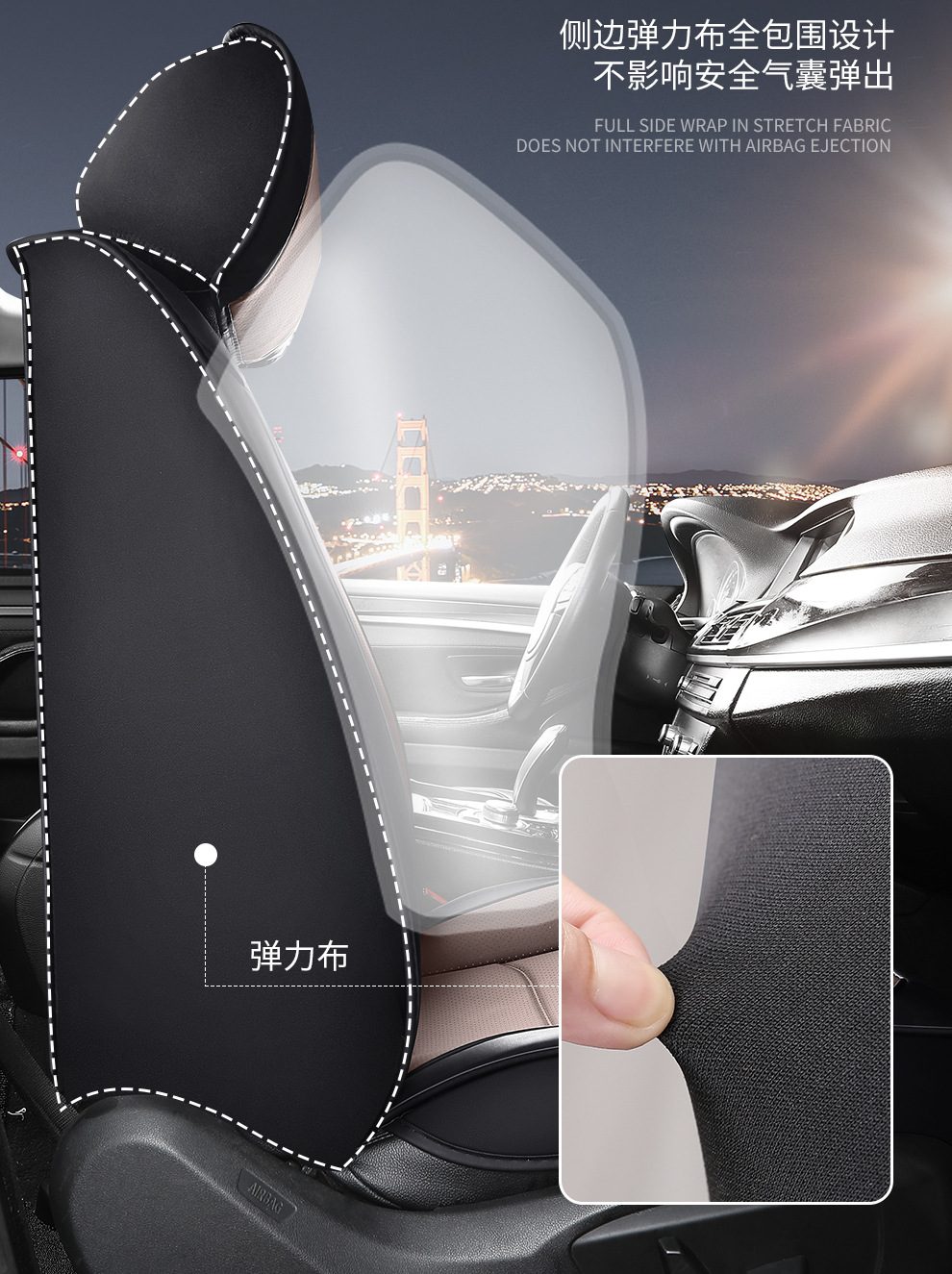 Cross-Border Foreign Trade Amazon Summer Car Seat Covers, Full-Cover Seat Cushions, Five-Seater Seat Cushions, Universal Leather Seat Covers for All Seasons