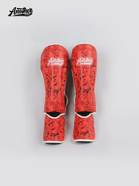 AN new boxing shin guards, professional kickboxing and taekwondo training foot protectors, combat shin and calf protectors