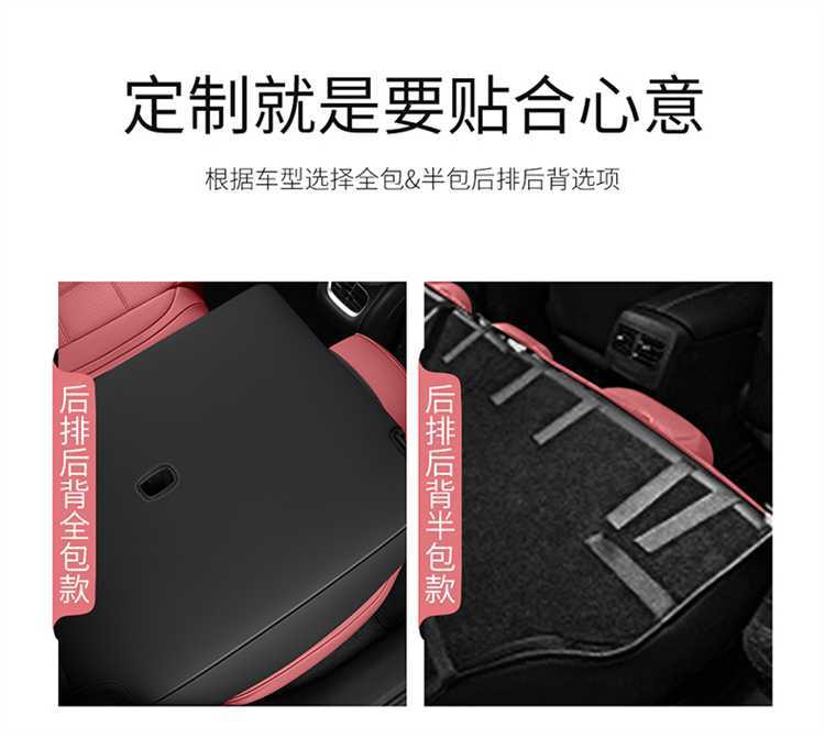 Zhiji LS6 car seat covers, suitable for all seasons, full-coverage design, leather, breathable, and perforated