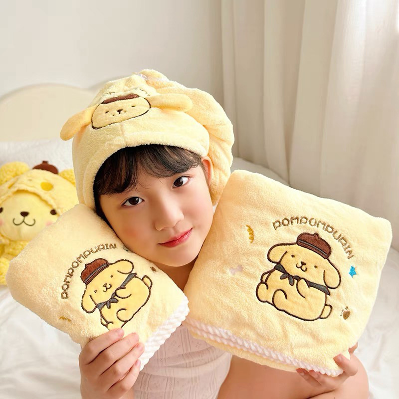Cartoon soft bath towel
