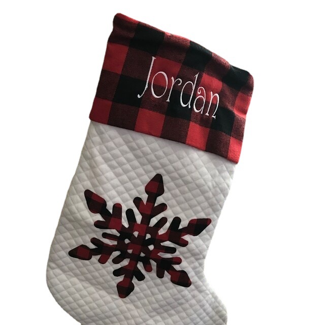 Calcetines de Navidad Bolsas de regalos de Navidad Decoración de Navidad Regalos de Navidad al por mayor Decoración de chimenea personalizada